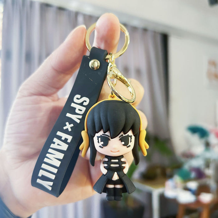 Wholesale PVC Cartoon Doll Keychain JDC-KC-WuYi183