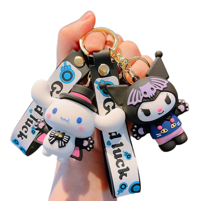 Wholesale PVC Cartoon Doll Keychain JDC-KC-Yid009