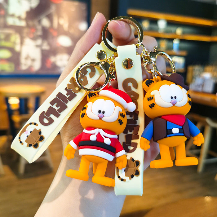 Wholesale Cartoon 3D Doll Rubber Keychain JDC-KC-Tingm038