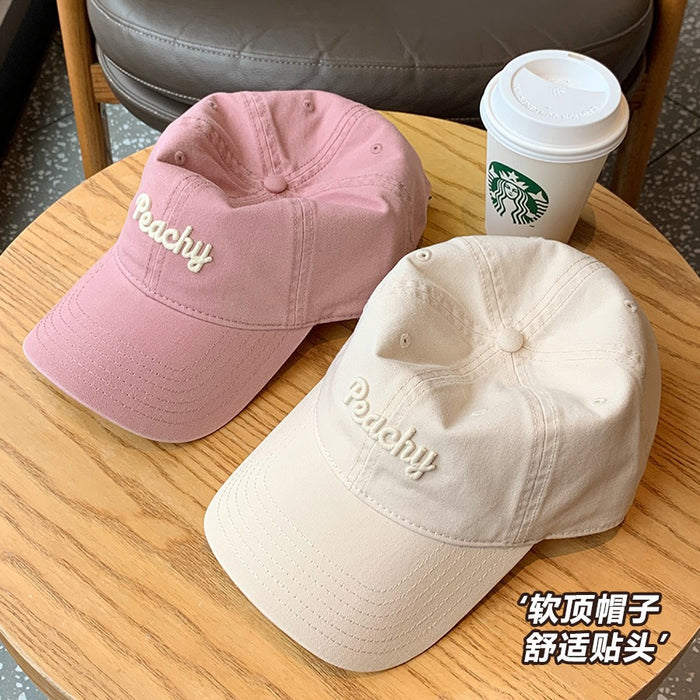 Wholesale Baseball cap, sun protection, big head circumference, wide brimmed duckbill cap