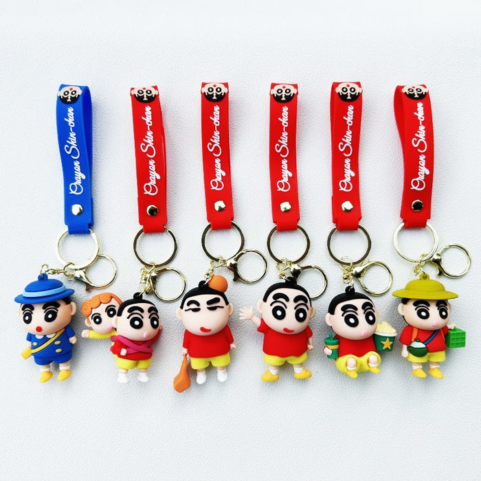 Wholesale PVC Cartoon Doll Keychain JDC-KC-WuYi199