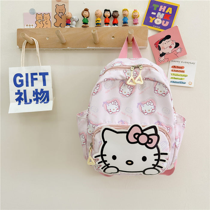 Wholesale Nylon Cute Children's Printed School Bag JDC-BP-YuanDuo071