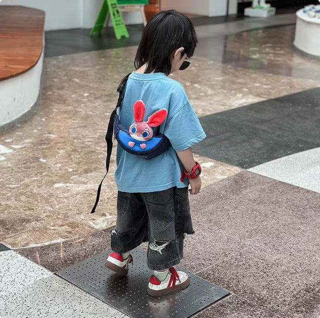 Wholesale Children's Chest Bag Cartoon Girl's Waist Shoulder Bag