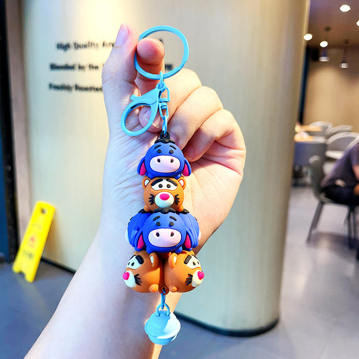 Wholesale Cartoon Cute Pvc Keychain JDC-KC-LeZi002