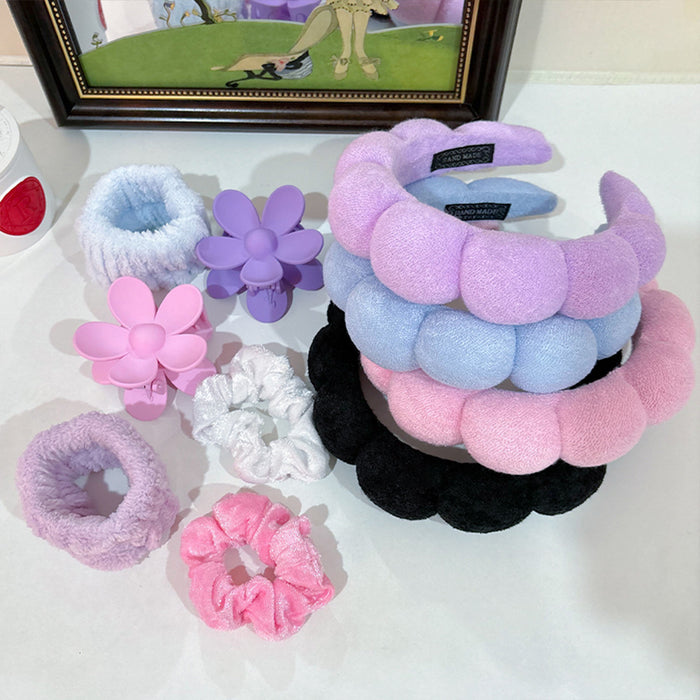 Wholesale Candy Color Cloud Set Fabric Headband JDC-HD-ChaoXuan002