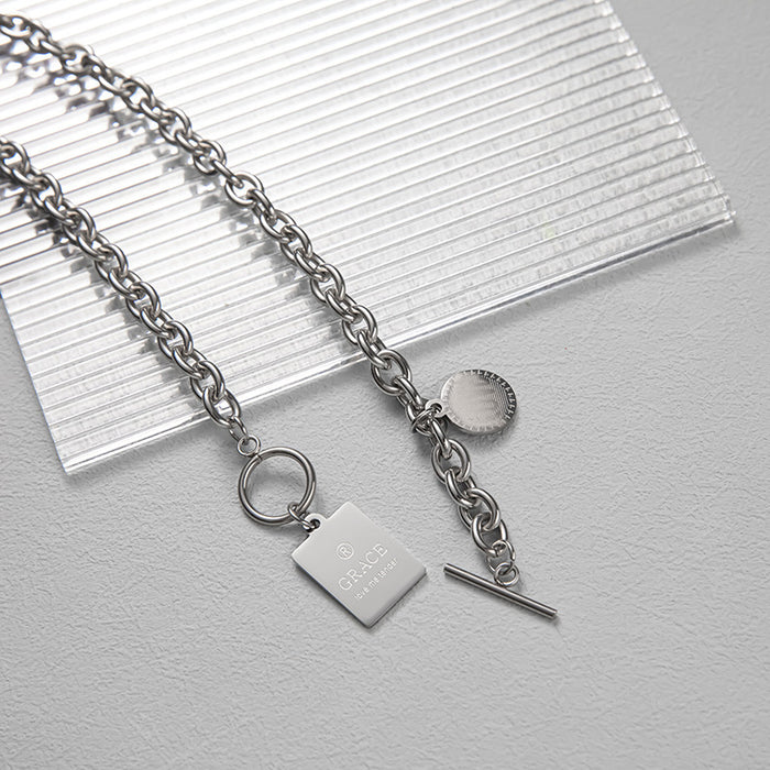 Wholesale New personalized cherry pendant collarbone chain punk necklace