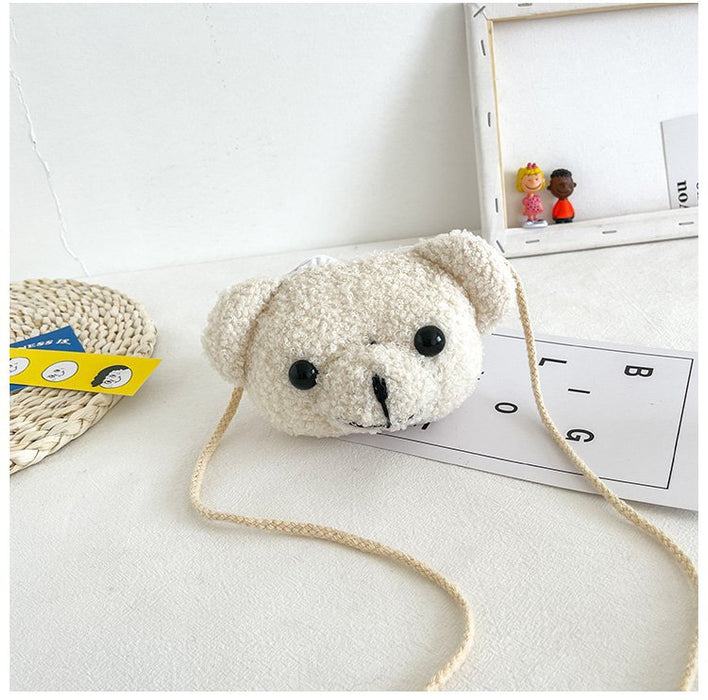 Wholesale Mini Sherpa Bear Bag JDC-SD-YuanDuo007