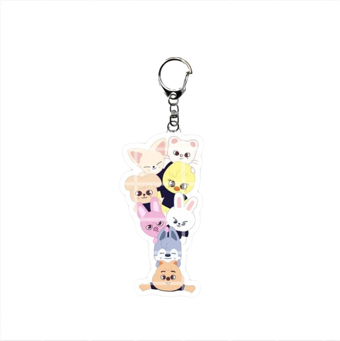 Wholesale Cartoon Acrylic Doll Keychain JDC-KC-MD001