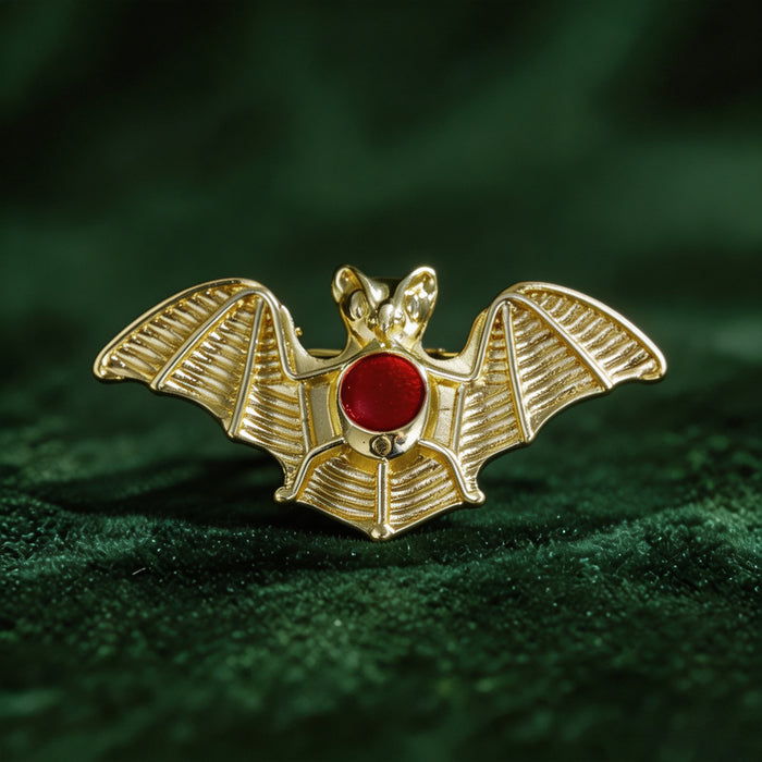 Wholesale Vintage  Bat Brooch Punk Gothic Suit Lapel Pin Fashion Accessory For Gift Resale