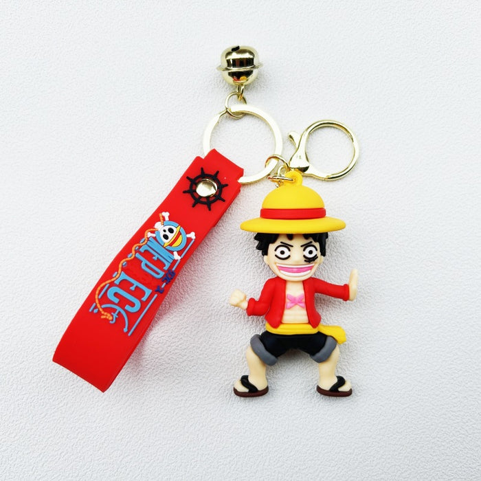 Wholesale PVC Cartoon Doll Keychain JDC-KC-WuYi145