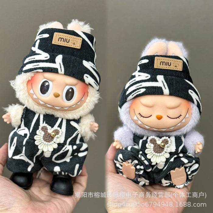 Wholesale 17cm Cartoon Doll Clothes Set