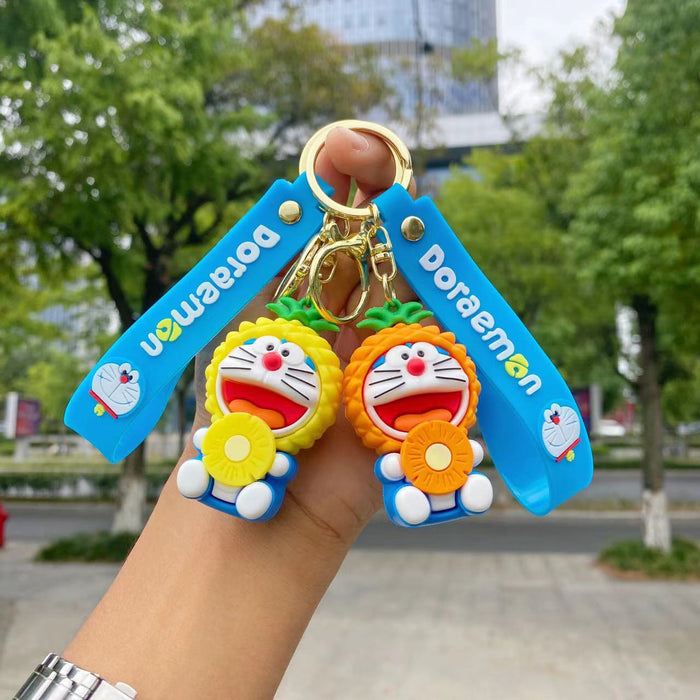 Wholesale Creative Cartoon Fruit Doll School Bag Keychain JDC-KC-YiS002