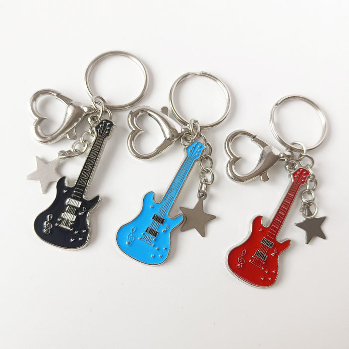 Wholesale Simulation Musical Instrument Pendants Couple Bag Ornaments JDC-KC-Aohong013