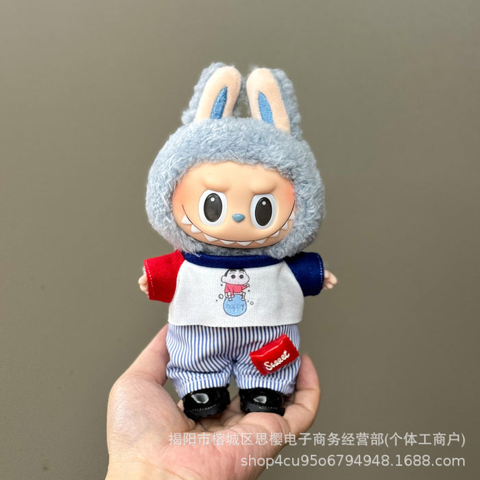Wholesale 17cm Cartoon Doll Clothes Set