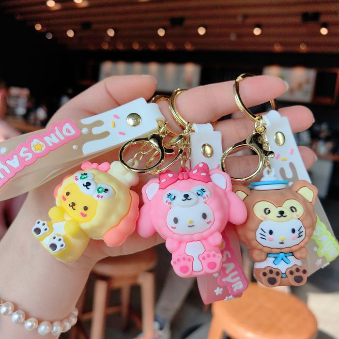 Wholesale Cartoon Dolls PVC Keychain (S) JDC-KC-ShuoT019