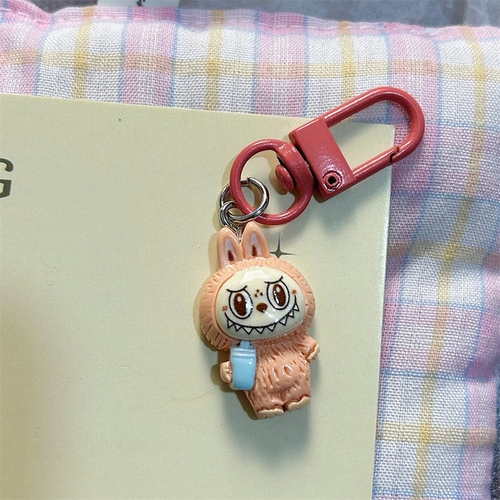 Wholesale Cute cartoon character-shaped colorful keychains
