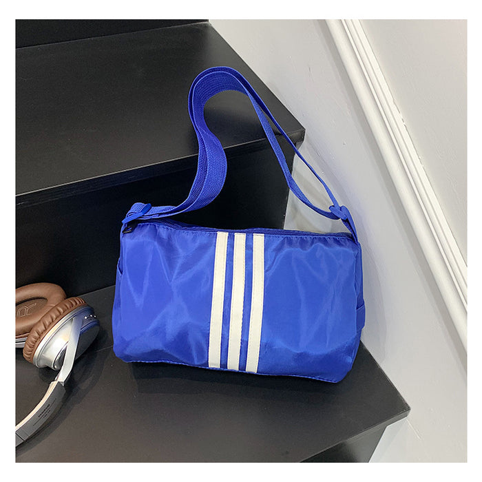 Wholesale Shoulder bag casual commuter messenger bag nylon small square bag simple and versatile cylindrical pillow bag