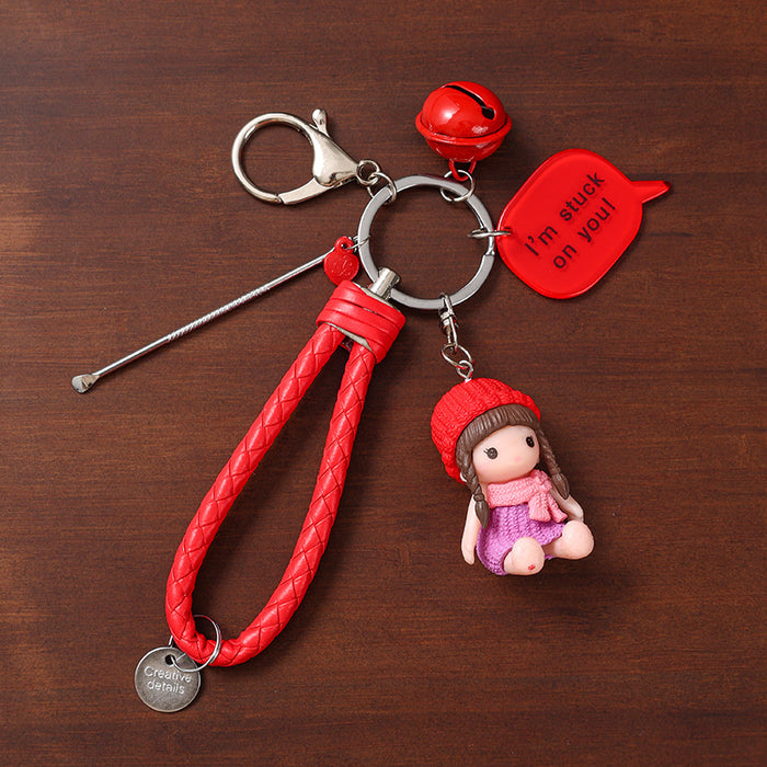 Wholesale Cartoon Cute Keychain  Pendant  Hanging Bag  Key Chain