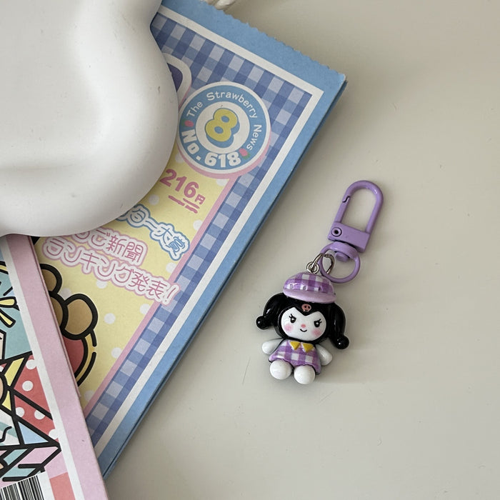 Wholesale Plastic Cute Cartoon Keychain JDC-KC-ZhiX003