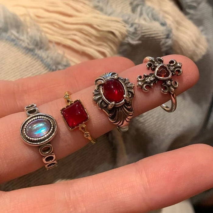 Wholesale Stacking Rings Vintage Index Finger Ring High-end Ring Opening Adjustable