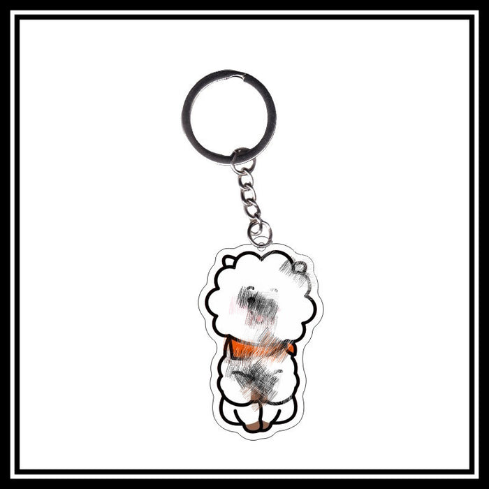 Wholesale Cartoon Acrylic Keychain JDC-KC-YunDuan002