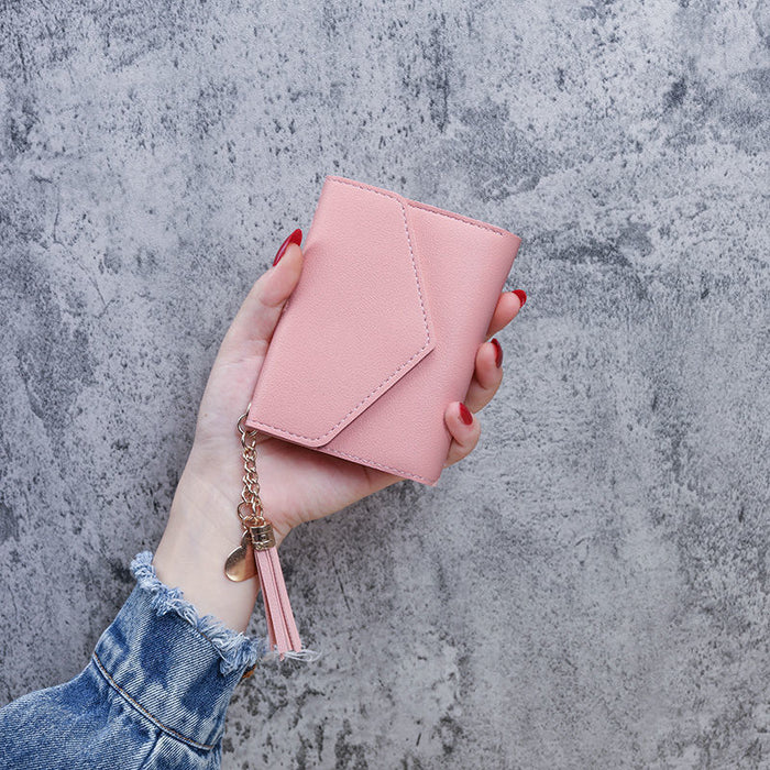 Wholesale PU Tassel Wallet with Chinese Vintage Design Stylish Daily Coin Purse MOQ≥3