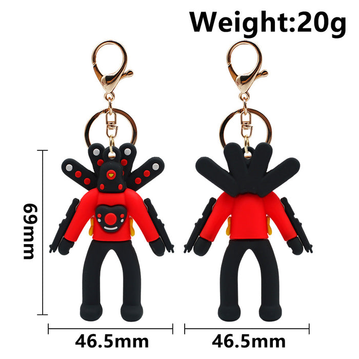 Wholesale  PVC  Doll Keychain JDC-KC-HaoAn003