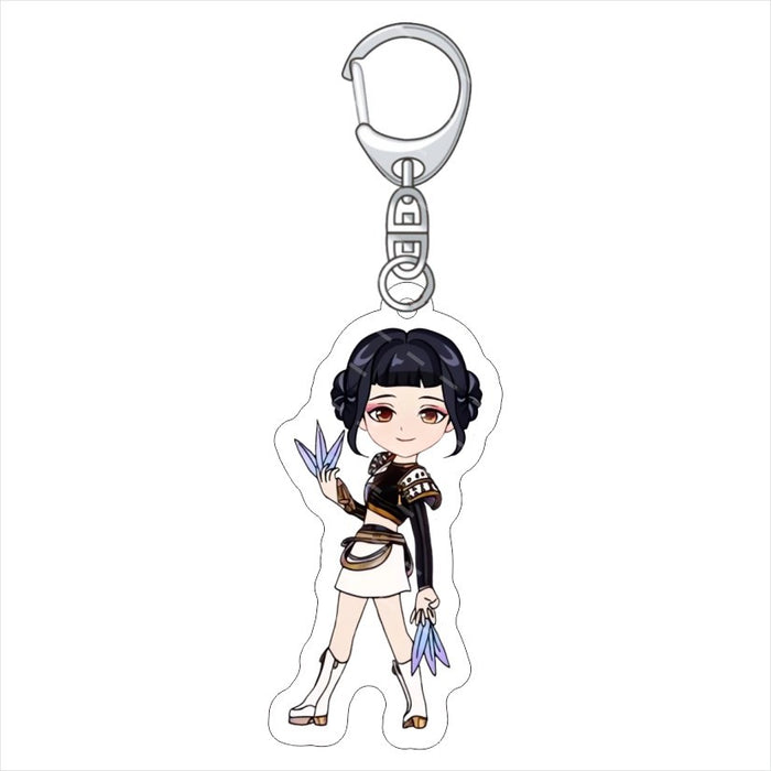 Wholesale K-POP Anime peripheral cute acrylic keychain