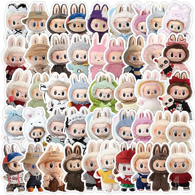 Wholesale Cute cartoon waterproof stickers for mobile phones,  computers,  and water cups