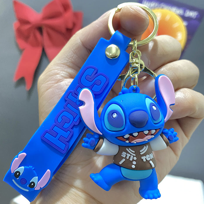 Wholesale PVC Cartoon Doll Keychain JDC-KC-WuYi119