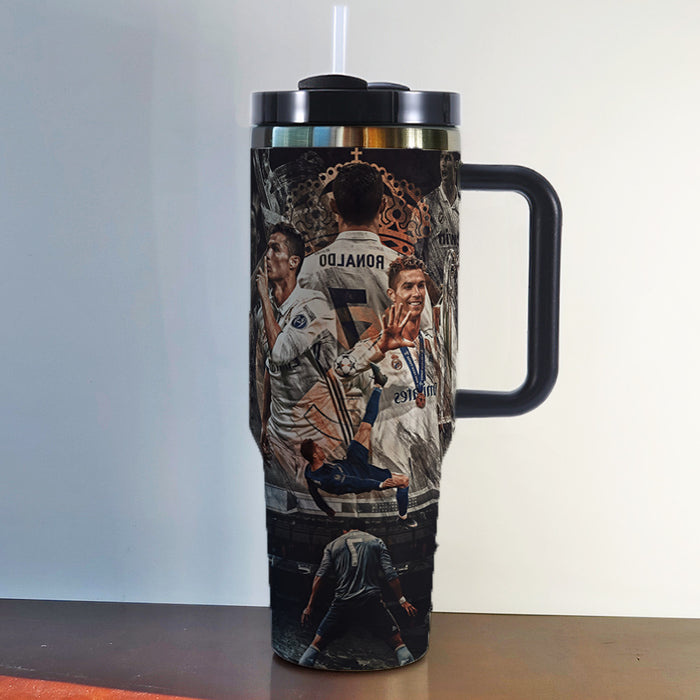 Wholesale Tumbler Stainless Steel Insulated Football Mug 40OZ Ice King