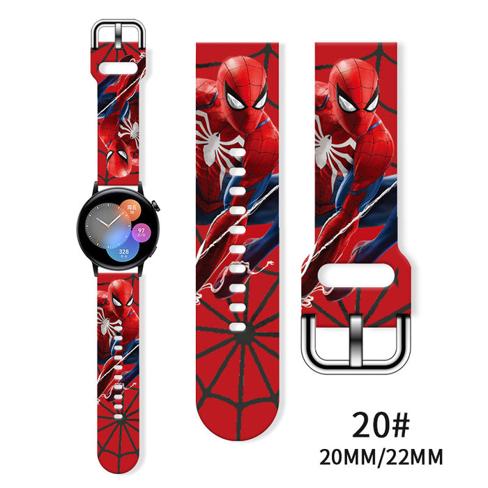 Wholesale Printed Tpu Watch Strap Wrist Strap JDC-WD-NuoQi050