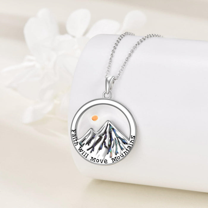 Wholesale Fashionable and minimalist faith stainless steel necklace