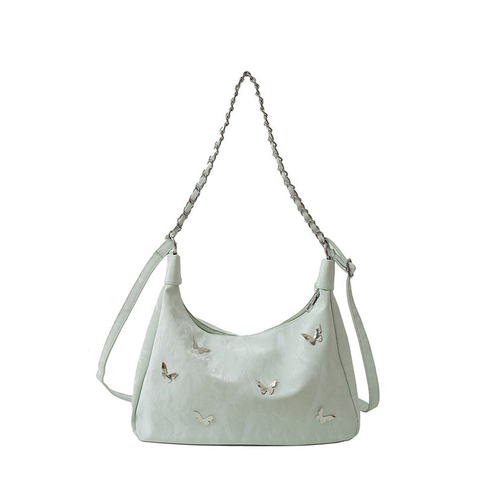 Wholesale New fashionable butterfly crossbody bag popular single shoulder large capacity commuting bag