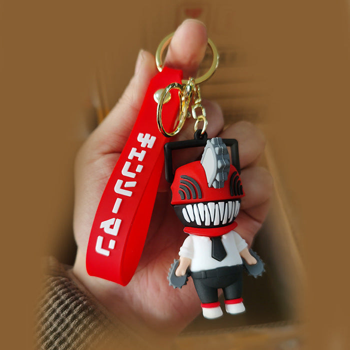 Wholesale silicone cute animation key chain （F） JDC-KC-YMeng008