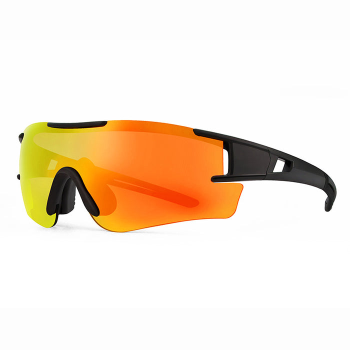 Wholesale Outdoor polarized cycling glasses set, dual-use cycling glasses, sports running glasses