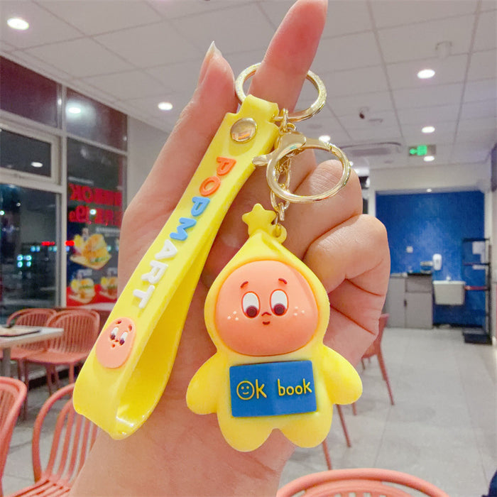 Wholesale Cute Cartoon Keychain Creative Key Bag Charm