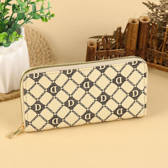 Wholesale Urban Casual PU Leather Long Wallet with Card Slots and Phone Pocket MOQ≥3
