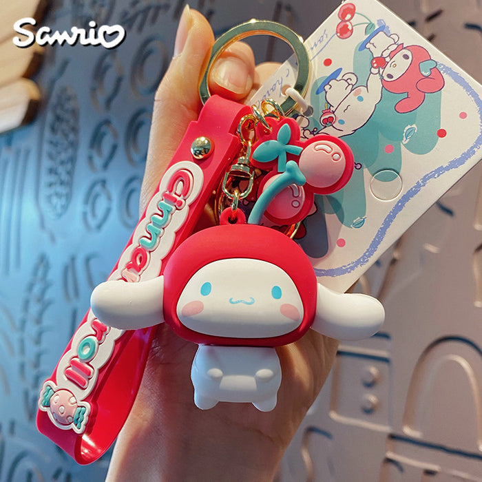 Wholesale Cartoon Doll Silicone Keychain (S) JDC-KC-BaiM071