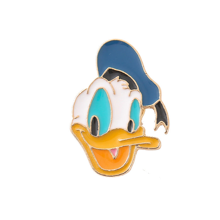 Wholesale Cartoon Metal Brooch Pin Casual Jewelry Accessory For Bags Clothing