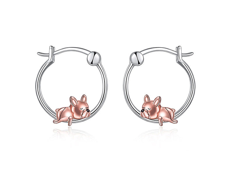 Wholesale  S925 Silver Cartoon Cute Earrings