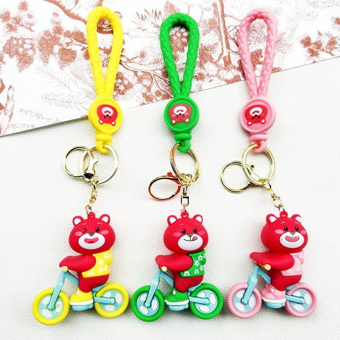 Wholesale PVC Cartoon Doll Keychain JDC-KC-WuYi031