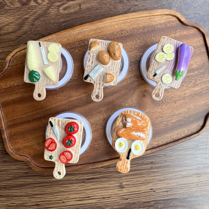 Wholesale 3D cutting board vegetable and phone stand