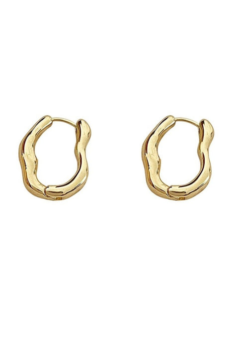 Wholesale Square Cat's Eye Alloy Earrings JDC-ES-Chengx004