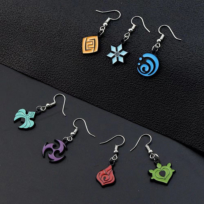 Wholesale Gaming Peripheral Set Earrings JDC-NS-FuSu004