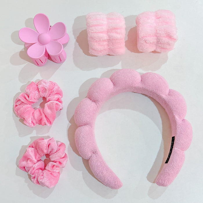 Wholesale Candy Color Cloud Set Fabric Headband JDC-HD-ChaoXuan002