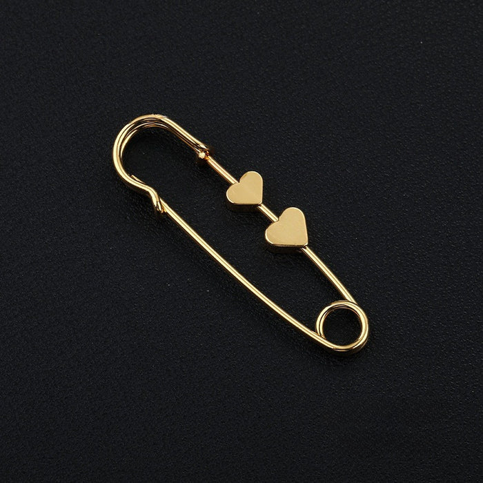 Wholesale High end pin with metal fixation, clothing clip, waistband, and high-end pants accessories
