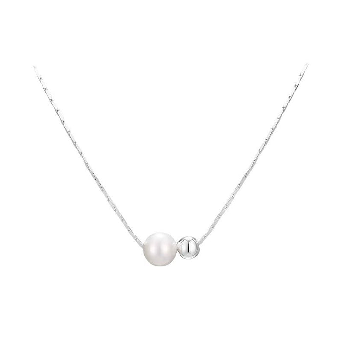 Wholesale Pearl Necklace Women's New Cyber Celebrity Clavicle Chain Elegant Jewelry