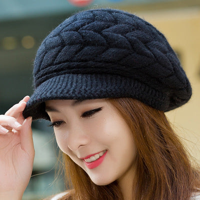 Wholesale Warm Knitted Wool Hats for Middle-aged and Elderly People JDC-HT-PX002