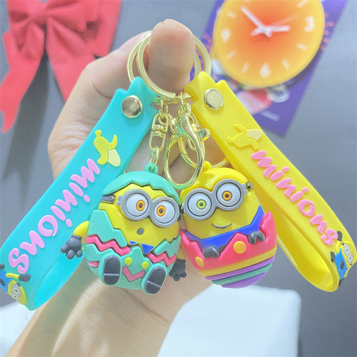 Wholesale PVC Cartoon Doll Keychain JDC-KC-WuYi057